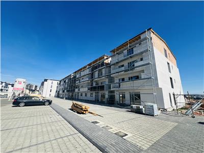 Apartament la cheie cu 2 camere decomandate si gradina de vanzare in Sibiu zona Doamna Stanca